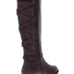 Thalia Sodi Women's Veronika Faux Leather Riding Boots Brown Size 5.5 M