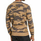 Inc Mens Brown Camouflage Crew Neck Classic Fit Cotton Sweater 3XL