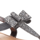 Material Girl Women's Shayleen Open Toe Casual T-Strap Sandals -Silver- Size 7.5 M