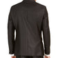 Tallia Men's  Single Breasted Jacket Black Size 40S
