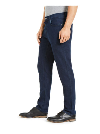 DKNY Men's Denim Mid-Rise Straight Leg Jeans Blue Size 33X32