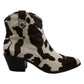 INC International Concepts Women's Latisha2 Calf Hair Cow White Size 5.5 M