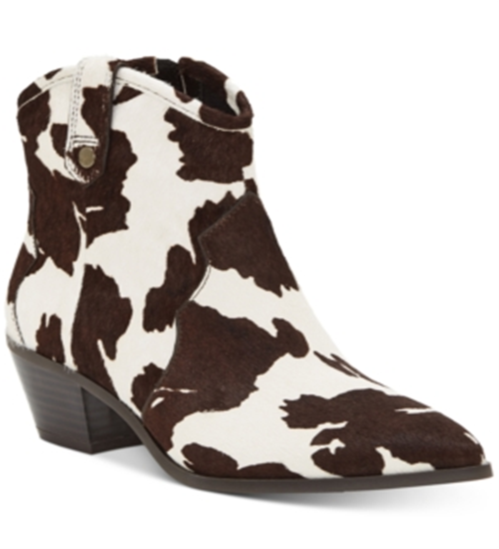 INC International Concepts Women's Latisha2 Calf Hair Cow White Size 5.5 M