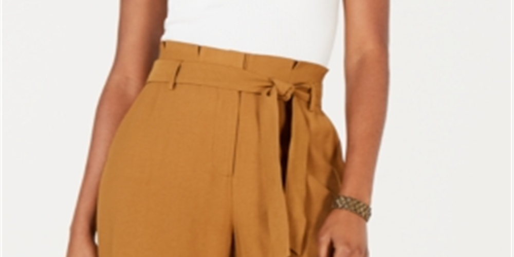 Lucy Paris Women's Ribbed Ruffled Crop Top White Size X-Large