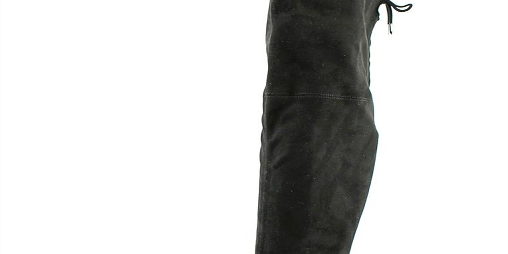 Marc Fisher Women's Mfhumor2 Riding Boot, Black, 8.5