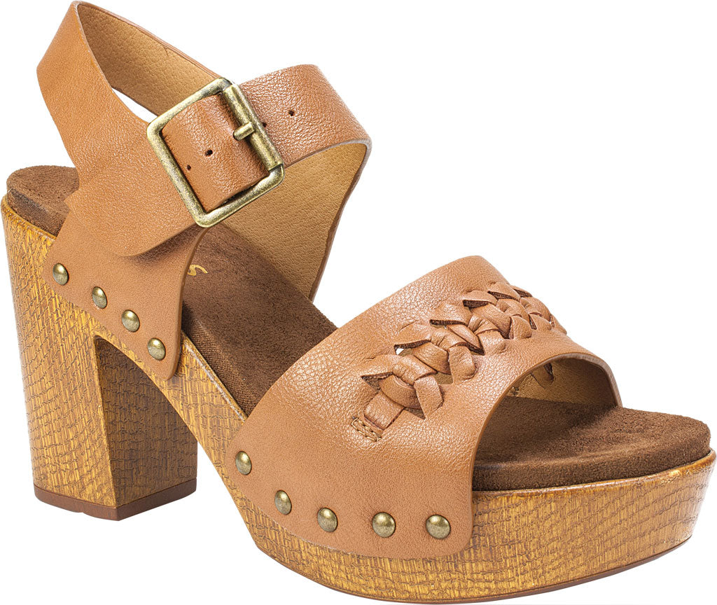 White Mountain Women's Altheda Heeled Sandal Brown Size 8.5 M