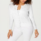 Charter Club Women's Pointelle Knit Cardigan White Size XL