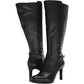 Naturalizer Women's Tai Tall Wide Calf Boots Black Size 8 M-WC