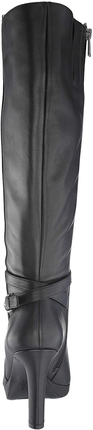 Naturalizer Women's Tai Tall Wide Calf Boots Black Size 8 M-WC