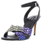 DKNY Womens Ivy Leather Open Toe Special Occasion Ankle Strap Sandals Gray Size 9.5