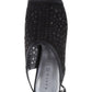 Karen Scott Women's Blairr Microsuede Embellished Evening Heels Black Size 7.5 M