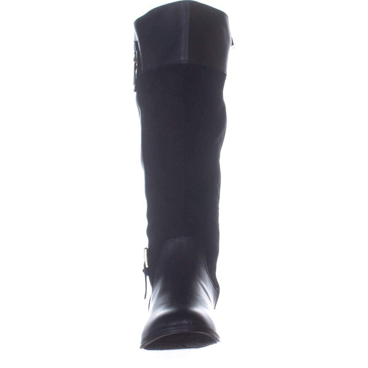 Karen Scott Womens Deliee Almond Toe Knee High Fashion Boots Black Size 7