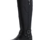 G by Guess Women's Haydin Faux Leather Riding Boots Black  Size 5.5 M