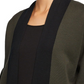 Eileen Fisher Colorblock Wool Cardigan Green Size Medium