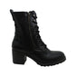 American Rag Women's Sloanie Closed Toe Ankle Combat Boots Black Size 9.5M