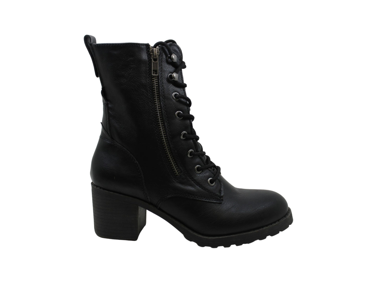 American Rag Women's Sloanie Closed Toe Ankle Combat Boots Black Size 9.5M