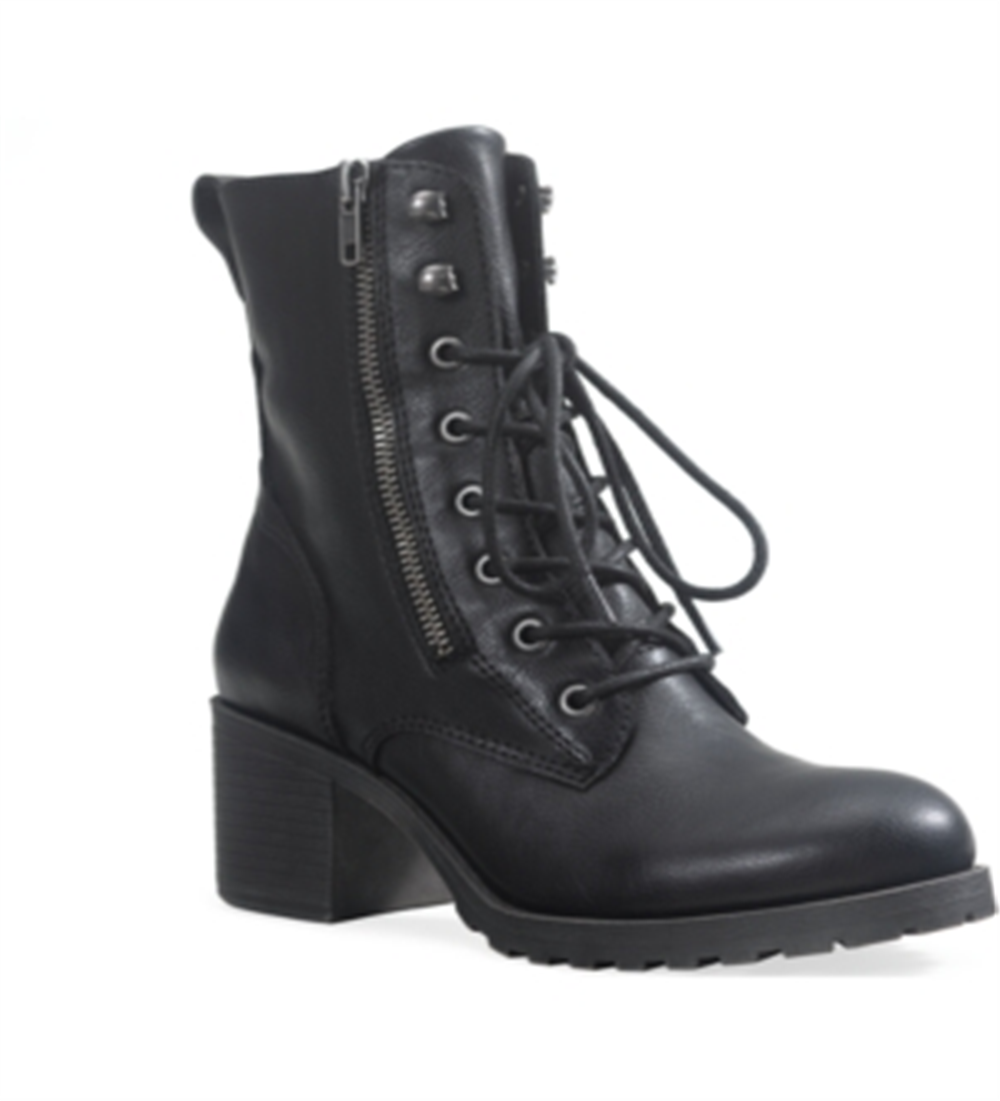 American Rag Women's Sloanie Closed Toe Ankle Combat Boots Black Size 9.5M