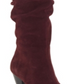INC Womens Gerii Suede Pointed Toe Knee-High Boots Red Size 7 M