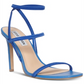 Steve Madden Women's Necture Fabric Open Toe Formal Slingback Blue Size -9 M