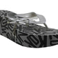 DKNY Womens Nola Wedge Sandals Thong Slip on Silver Size 9M