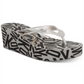 DKNY Womens Nola Wedge Sandals Thong Slip on Silver Size 9M