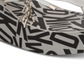 DKNY Womens Nola Wedge Sandals Thong Slip on Silver Size 9M