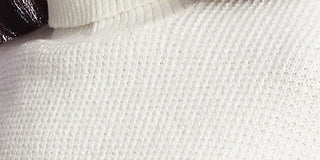 1.STATE Women's Sweater Large Turtleneck Side Button White Size L