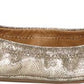 Lucky Brand Women's Ballet Flats Platinum Gold Size 7 M