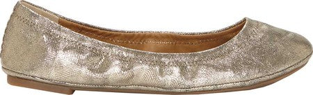 Lucky Brand Women's Ballet Flats Platinum Gold Size 7 M