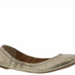Lucky Brand Women's Ballet Flats Platinum Gold Size 7 M