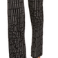 Alfani Women's  Printed Pull-on Pants Black Size Large