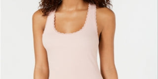 Jenni by Jennifer Moore Women's Lace-Trim Pajama Tank Top Peachskin Size X-Smal