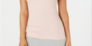 Jenni by Jennifer Moore Women's Lace-Trim Pajama Tank Top Peachskin Size X-Smal