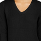 Charter Club Women's V Neck Sweater Black Size Large