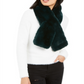 Apparis Women's Rachel Faux Fur Scarf Green Size Regular