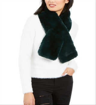 Apparis Women's Rachel Faux Fur Scarf Green Size Regular