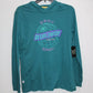 Ideology Big Boy's Graphic-Print Hooded T-Shirt Green Size X-Large