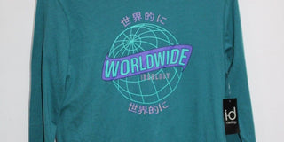 Ideology Big Boy's Graphic-Print Hooded T-Shirt Green Size X-Large