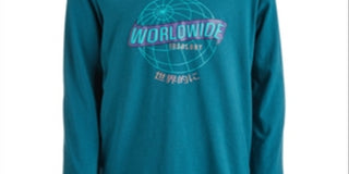 Ideology Big Boy's Graphic-Print Hooded T-Shirt Green Size X-Large