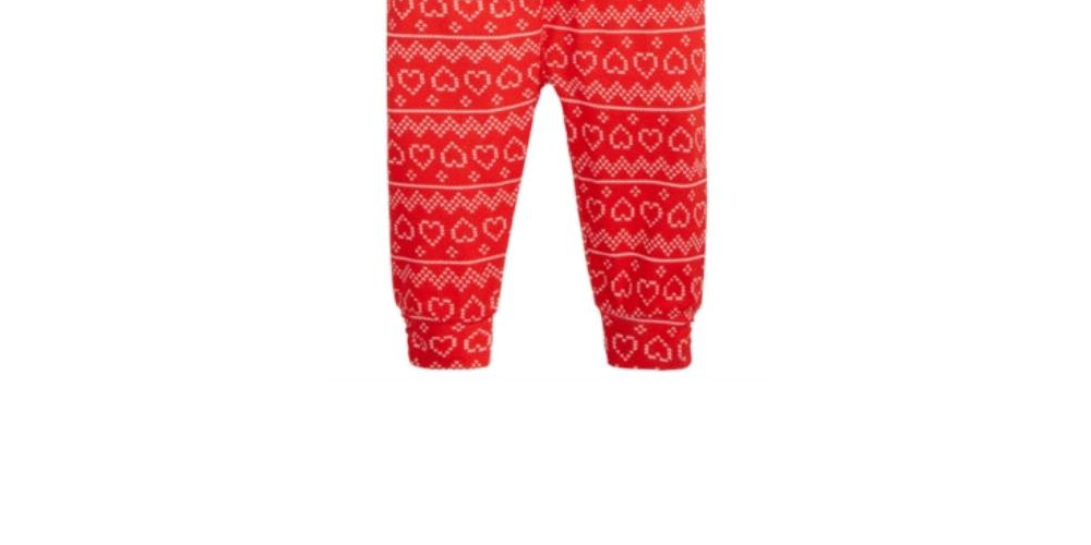 First Impressions Girl's Jogger Pants Color Red Size Regular