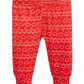 First Impressions Girl's Jogger Pants Color Red Size Regular