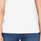 Levi's Womens Juniors the Perfect Slogan T-Shirt Cotton Graphic - White Size Extra Large