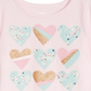 Epic Threads Little Girl's Heart Pattern T-Shirt Pink Size 6X