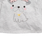First Impressions Toddler Girl's Dog Print Cotton T-Shirt Gray Size 4T