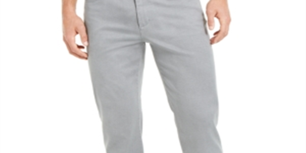 Calvin Klein Men's Tapered Slim Fit Pants Black Size 32X34