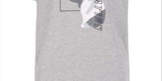 Ideology Big Boy's Graphic Print T-Shirt Gray Size Medium