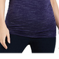 Motherhood Maternity Ruched T-Shirt - Navy Spacedye Size XS