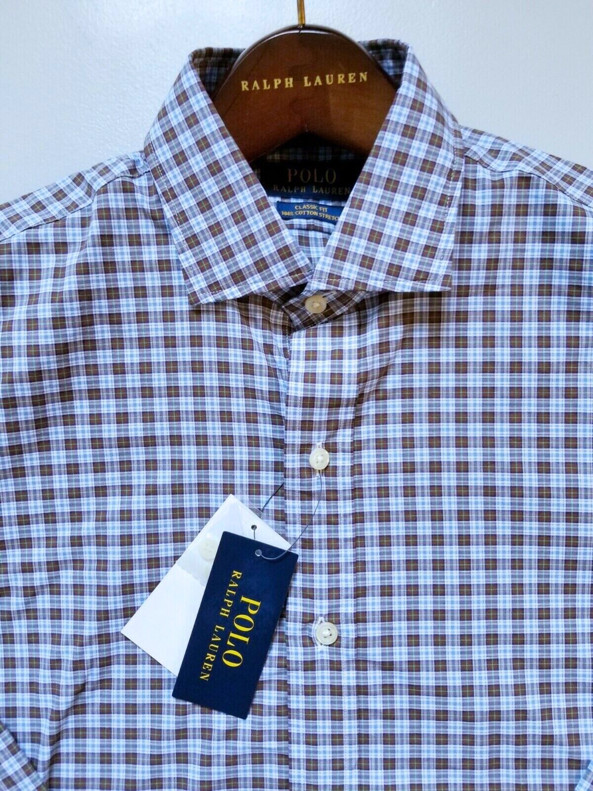 Polo Ralph Lauren Men's Shirt Blue Size Medium