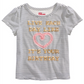 Epic Threads Little Girl's Graphic Print T-Shirt White Size 6X