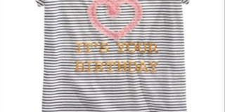 Epic Threads Little Girl's Graphic Print T-Shirt White Size 6X